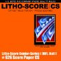 Litho Score Paper Light Card Paper